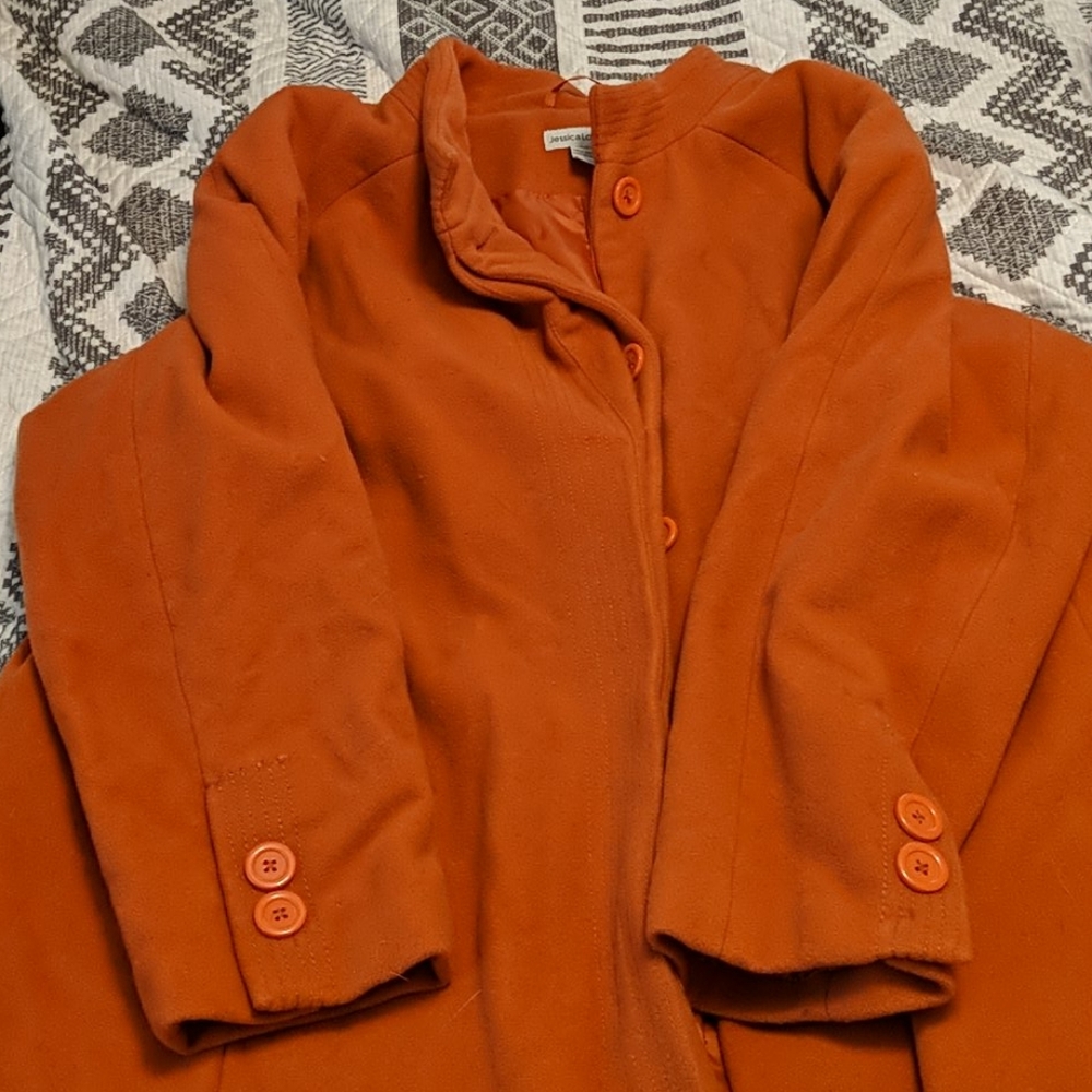 Jessica London Plus Size Trench Coat